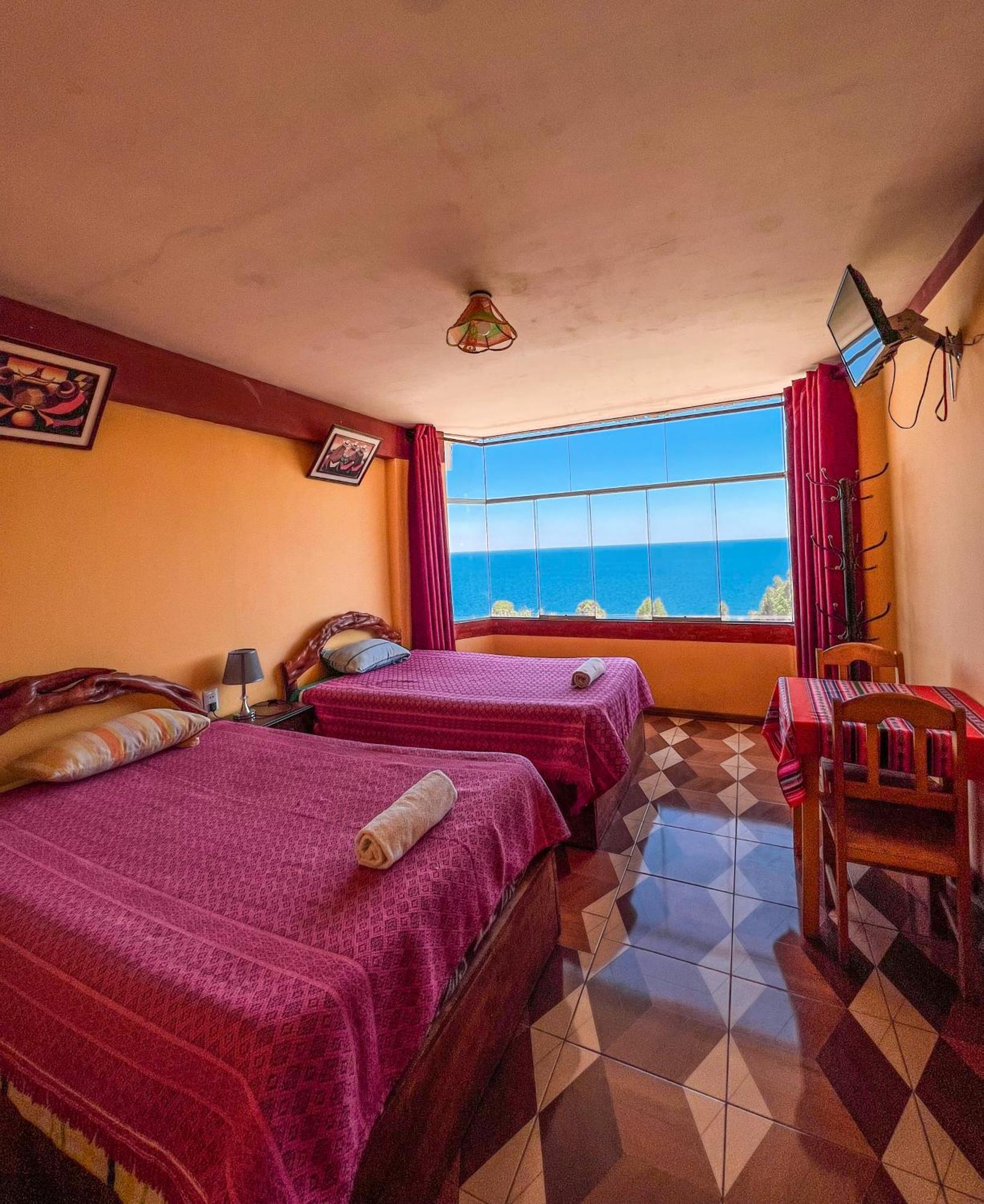 Hostal Sol Y Lago Copacabana  Zewnętrze zdjęcie